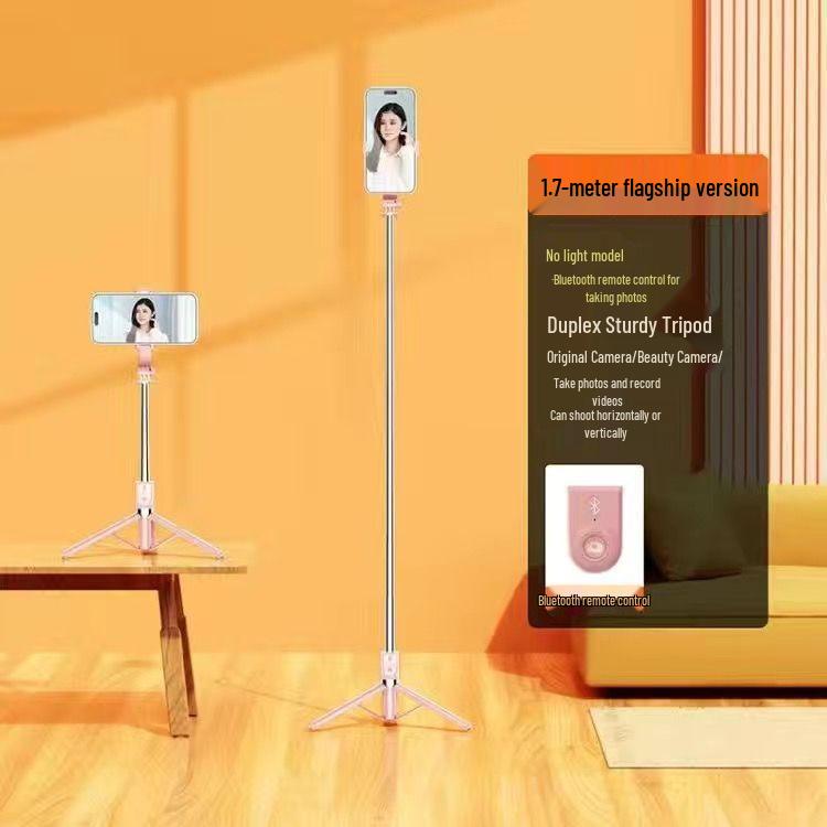 Multifunctional 2025 Anti-Shake Selfie Stick & Tripod for Live Streaming