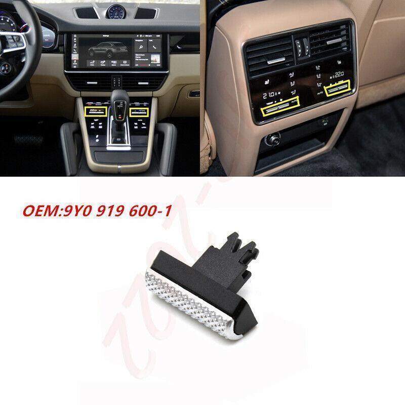 1Pcs Front Rear A/C Central Control Switch Button For Porsche Cayenne 2018-2021