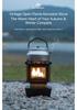 High-Transparency Retro Glass Tea Stove with Kerosene Lamp for Camping or Home