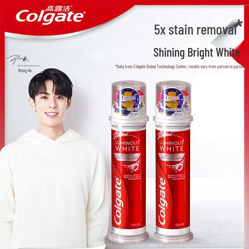 Colgate Dazzling White Stain Removal Pump Toothpaste