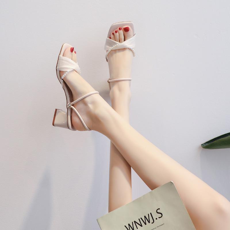 779-5 Sandals Women Wear 2025 Summer New Women's Internet Celebrity Two Wear Cool Slippers Fairy Style