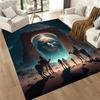 Egyptian Hieroglyphic Design Floor Mats for Living Room, Bedroom and Room Decoration Are Suitable for Gifts.