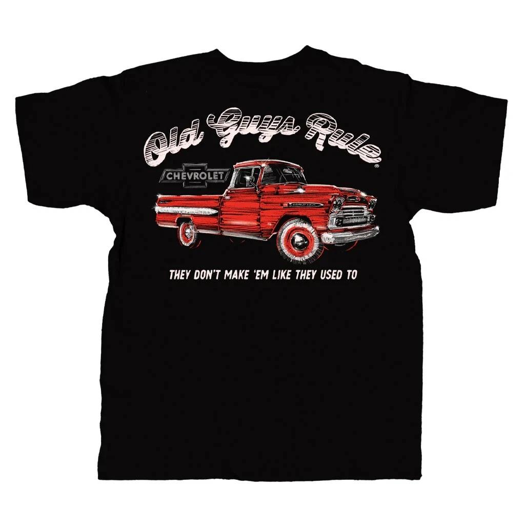 

New OLD GUYS RULE T Shirt Red Truck 3XL
