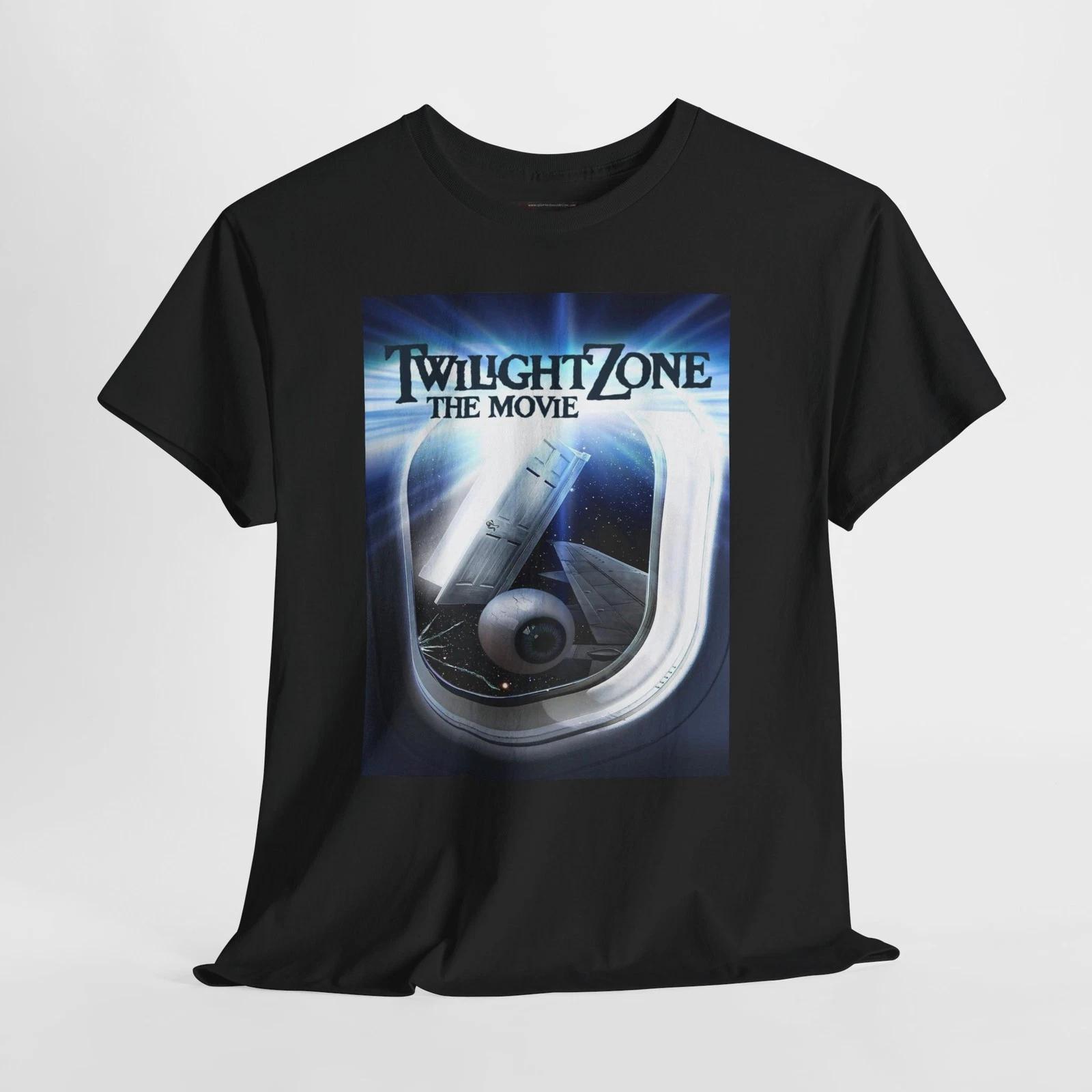 Twilight Zone The Movie 1983 Retro Movie Poster Horror Unisex Graphic T-Shirt 3XL