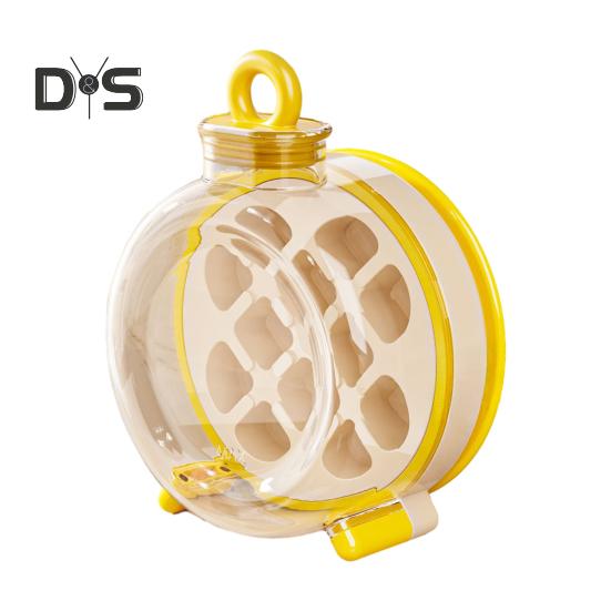 

2-в-1 Форма для кубиков льда и бутылка для воды Пресс-релиз Hands-Free Поддон для льда с трубочкой Портативный герметичный морозильный контейнер для летних путешествий Дом и B