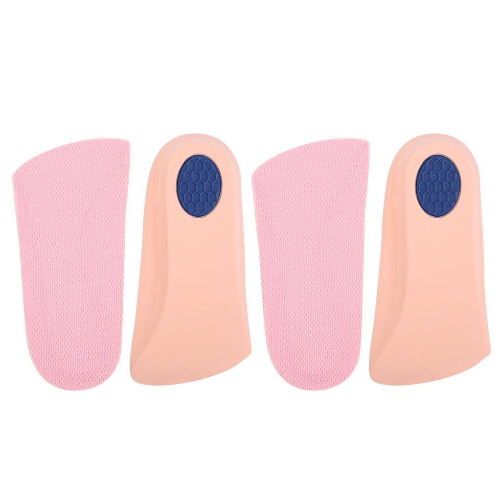 2 Pair Half Shoes Pad Height Increase Heel Cuhions 1.5cm0.6in Lift Insert Soles for Outdoor Hiking