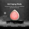 ARIA Jade Stone LED Facial Device with Yellow, Blue  Red Light Therapy for Face Smart Rechargeable Skincare Tool for Moisturizer, Serum  Face Masks