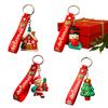Christmas Accessories Cute Cartoon Design Office Gifts Keychains PR Gift Keyring Funny Various Styles
