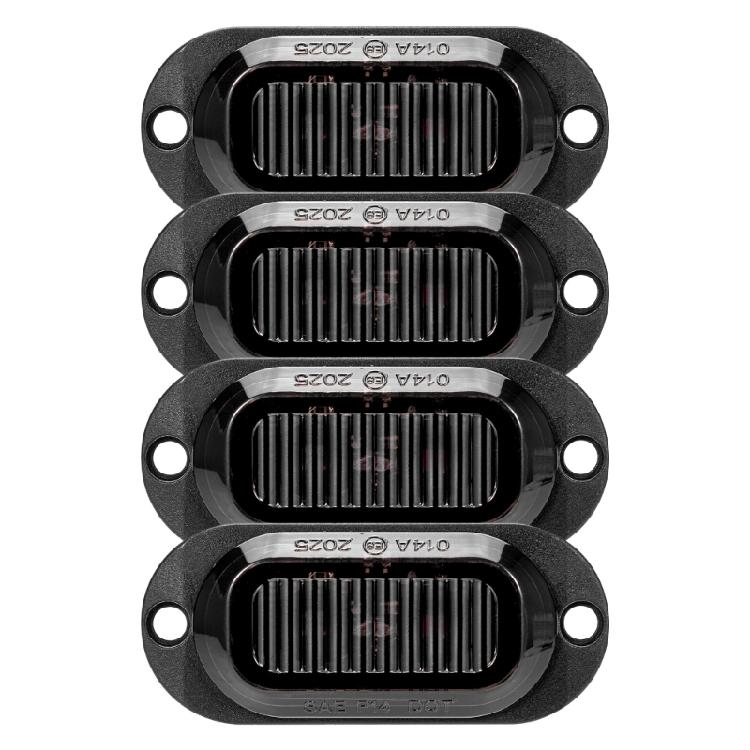 LED Strips Side Marker Lamp For Heavy Vehicles 12V-24V System Shock Resistant Lens Technology Safety Enhancement Light