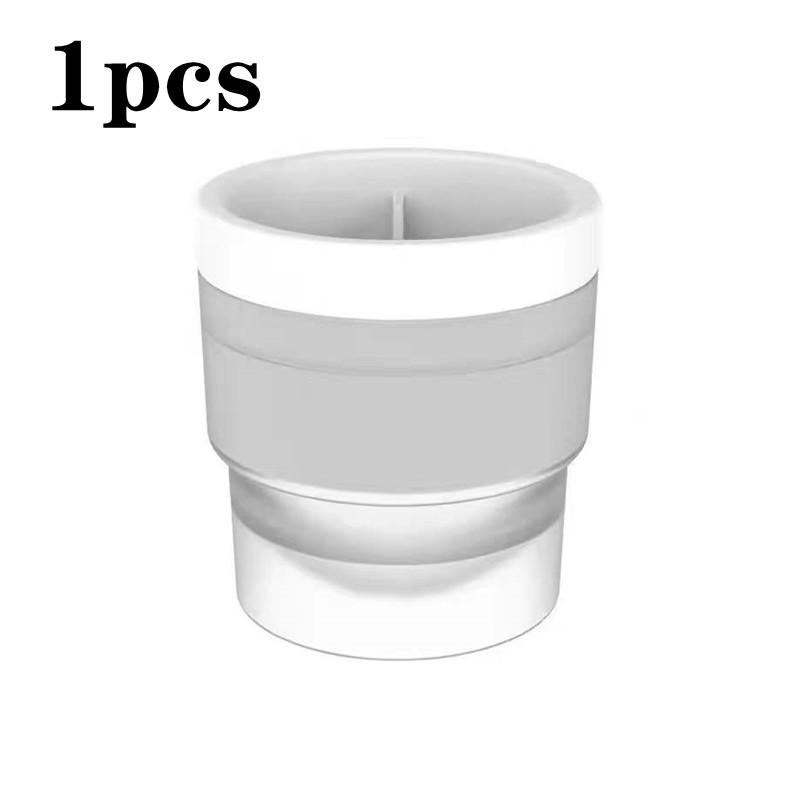 

1pcs Ice Cube Mold Ice Ball Maker Reusable Balls Silicone Ice Cube Molds Jelly Mould Bar Party Whiskey Coctail for Cold Drinks білий