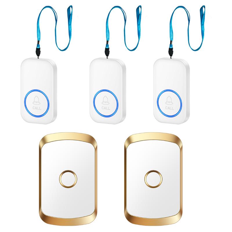 Elderly Emergency Call Bracelet: Wireless Long-Distance Alarm for Seniors and Bedridden Patients