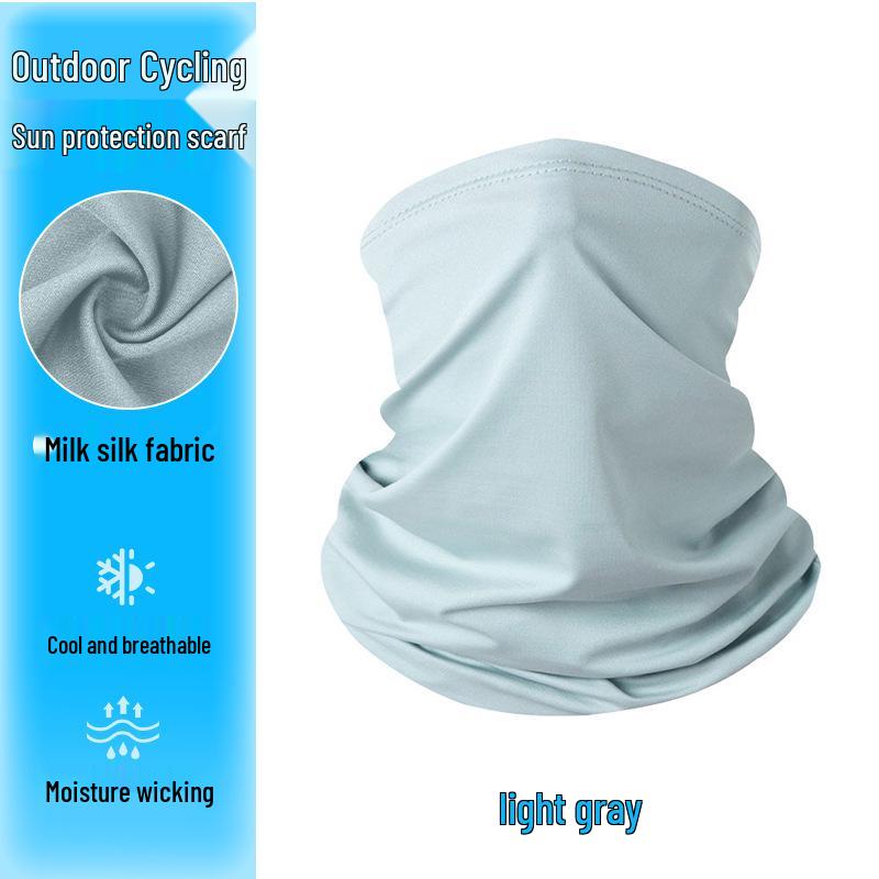 Slim Camouflage Neck Gaiter & Face Mask: Unisex, Dustproof, Breathable Ice Silk