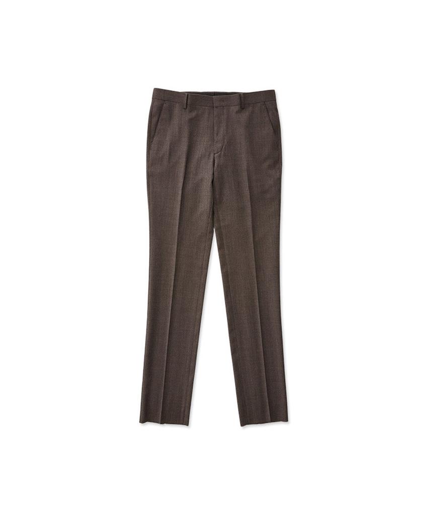 STCO Wool 42 Two-Tone Formal Pants_Brown (Classic Fit)_Sslua56Csh