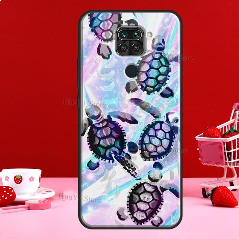 Sea Turtle Case For Xiaomi Redmi Note 11 10 9 8 12 Pro Plus 12S 11S 10S Cover For Redmi 12C 10C 10A 9C