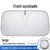 Foldable Car Sunshade Umbrella for Front Windshield - Heat Insulation & Sun Protection