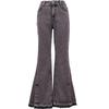 ONLY Women's 2024 High-Waist Split Hem Flare Jeans