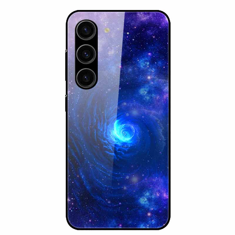For Samsung Galaxy S25 Plus Case Tempered Glass Hard Phone Cover for Samsung S25 Ultra 5G Back Cases for GalaxyS25 S 25 S25Plus