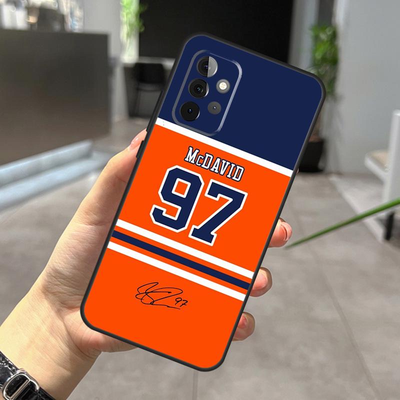 Hockey 97 Case For Samsung Galaxy A22 A32 A52 A15 A16 A05 A26 A36 A56 A53 A33 A13 A34 A54 A14 A35 A55
