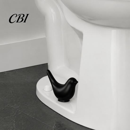 Dekoratives Keramik-Toiletten-Zubehör 2 Stück Vogel-Schraubenabdeckungen, Bolzenkappen, Moderner Anti-Rutsch-Abdeckungsstil Universell passende Kappen für die Renovierung von Heim-Badezimmern