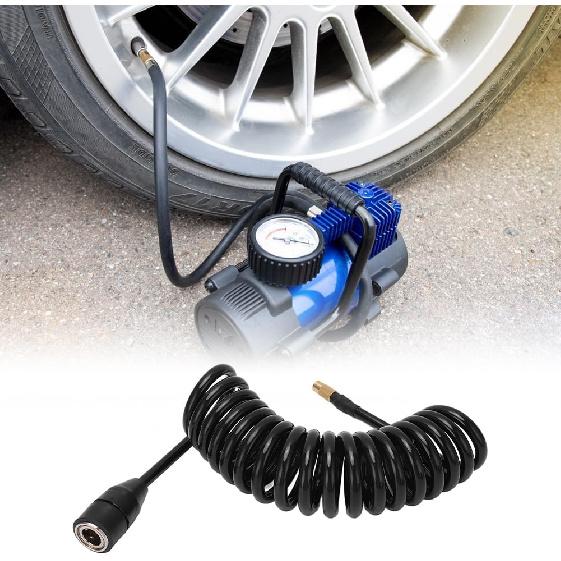 Aufblasbares Schlauchverlängerungsstück, Autopumpenschlauch 9,84 Fuß PS20 Buchse Reifenpumpen-Anschlussadapter-Schläuche Ersatzkompressor Präzision Biegsam Kompatibel
