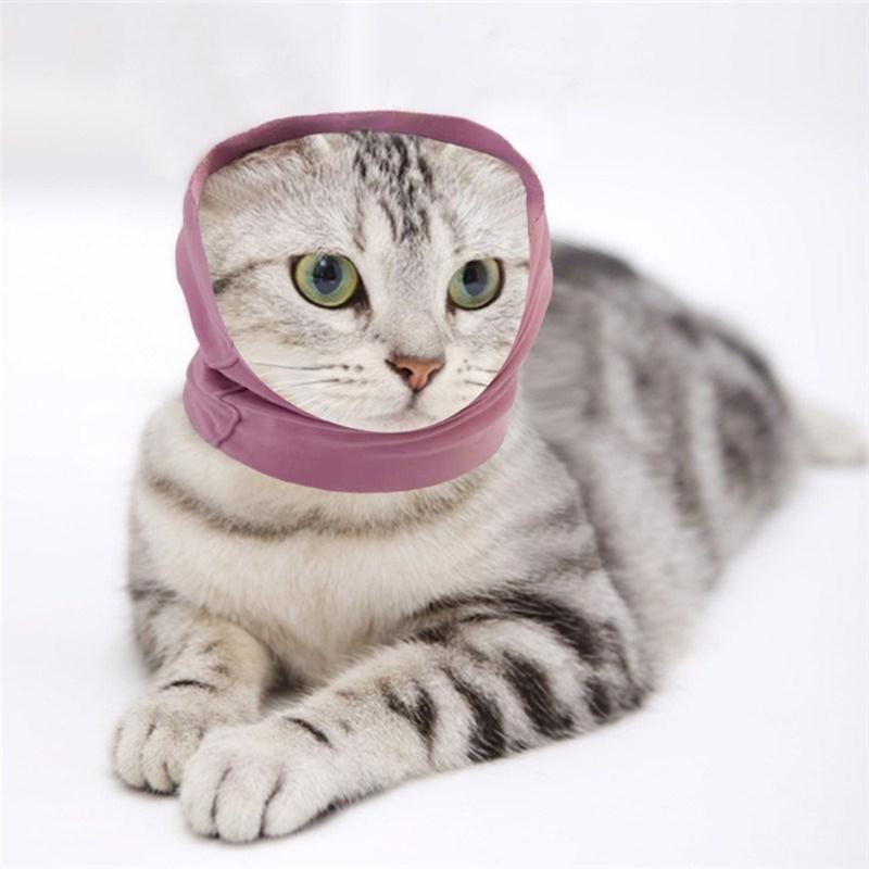 Dog Ears Cover Neck Warmer Hearing Protections for Pets Ear Wraps for Grooming Bathing Blowing Drying