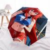 1 Stück Outdoor-Regenschirm mit Anime-Charakter-Design - Automatisches Öffnen/Schließen, Tragbares 3-fach faltbares Design, 8-Speichen-Eisenrahmen - Perfektes Geschenk für Fans,