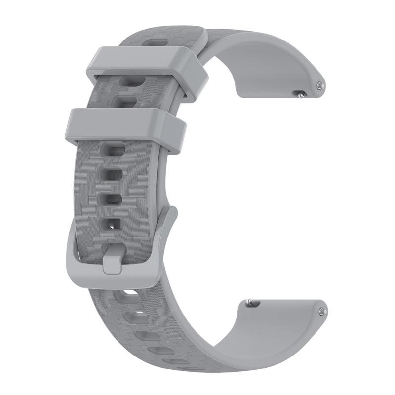 Colorful Silicone Watchband Carbon Fiber Pattern Strap Bracelet Wristband 22mm Compatible For Xiaomi
