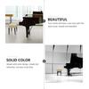 LIFKOME Piano Bench Cover, Nordic Style, Thick, Solid Color, Simple Design, Stain-Resistant, Dust-Resistant, for Piano Stools, Length 40-65cm, Width 4
