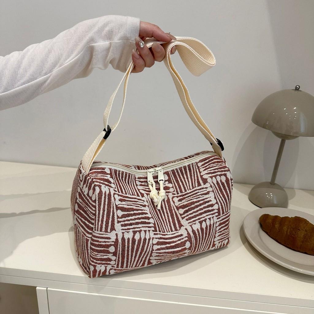 Stilvolle Canvas-Umhängetasche mit großer Kapazität für Damen in mehreren Farben, ideal für den täglichen Gebrauch