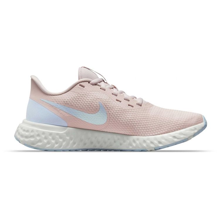 Nike Zapatillas Revolution 5 Barely Rose Hydrogen Blue para mujer, color rosa metalizado y peltre, Photon-Dust BQ3207-604