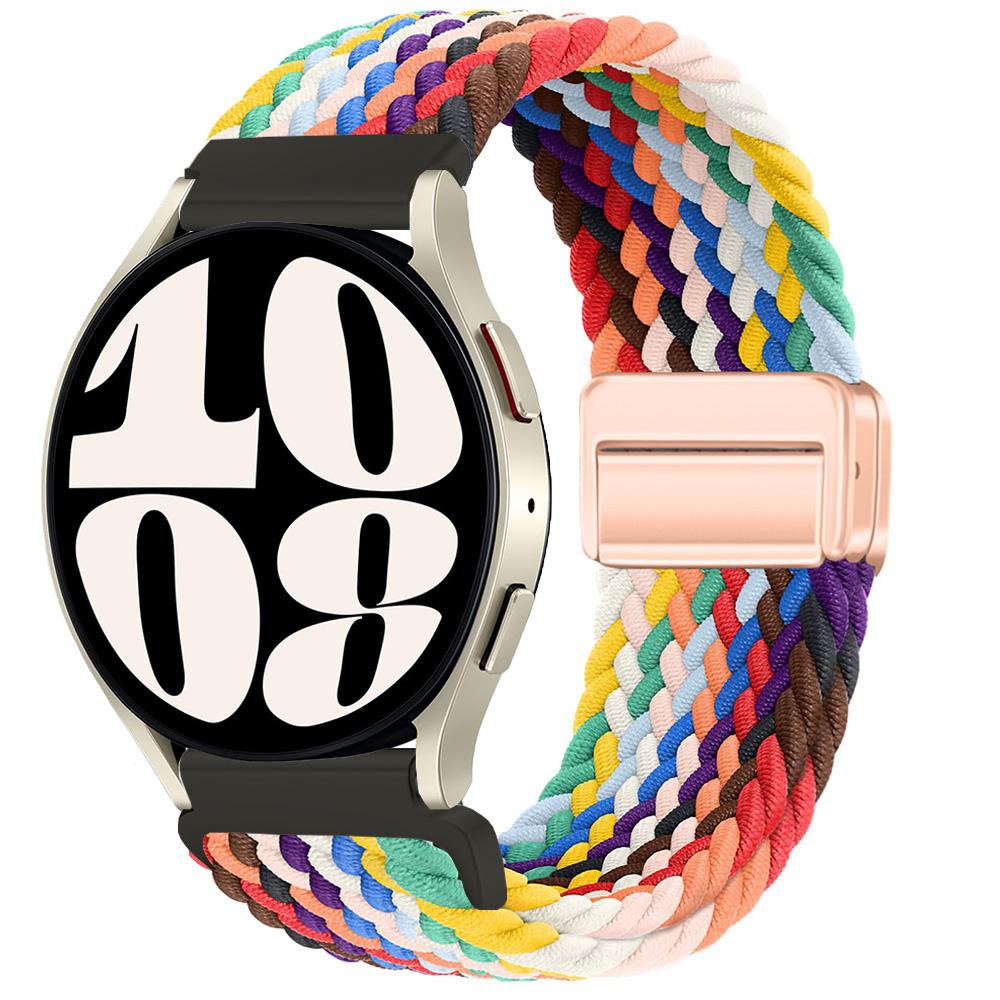 20mm 22mm Straps For Samsung Galaxy Watch 4/5/6/7/6 classic/5 Pro/Gear s3 44mm 40mm Braided correa bracelet Huawei GT2e 3 4 Band