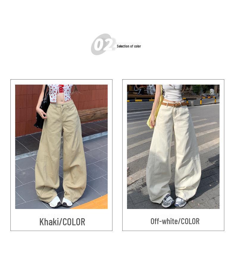 Damen High Waist Straight Leg Wide-Leg Jeans - Neue Herbstmode