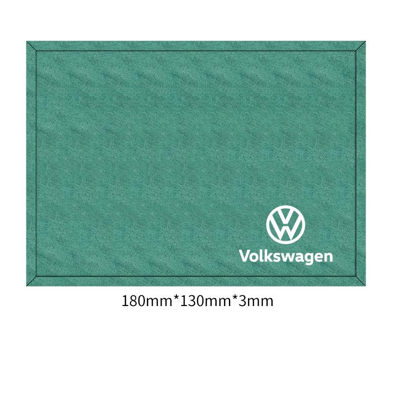 2026 Hot Suede Center Console Decoration Mat Car Anti Slip Pad For VW Volkswagen Jetta GTI Golf 6 Polo B5 Interior Mouldings UYAF-N871