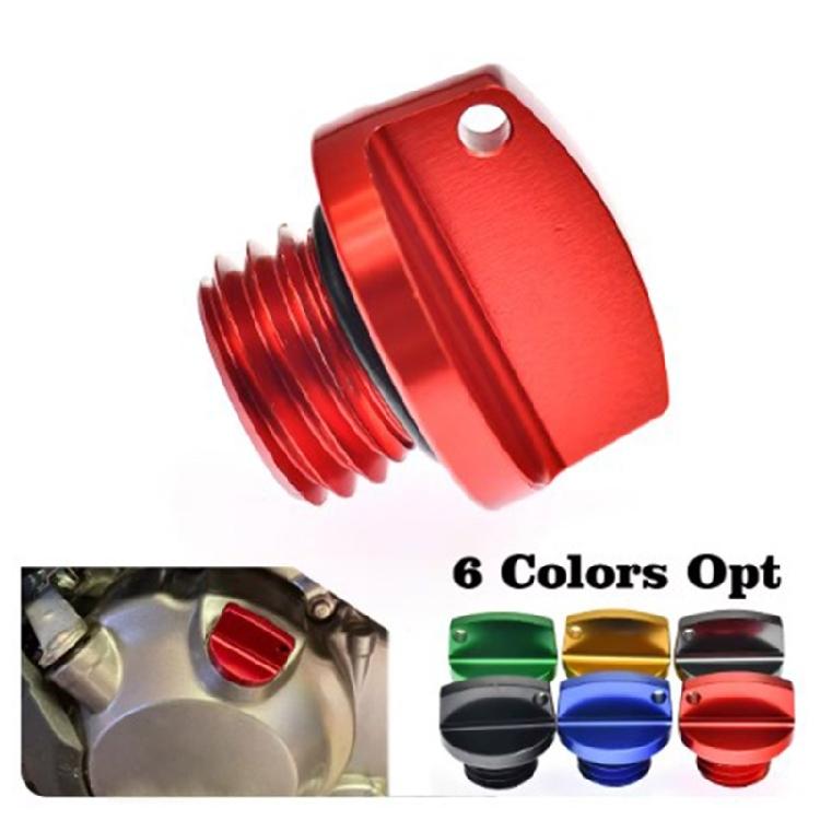 Professional Motorcycle Oil Caps Screws, Corrosion Resistant, Fit for Casual Bikers Enhanced Sealing and Leak Prevention