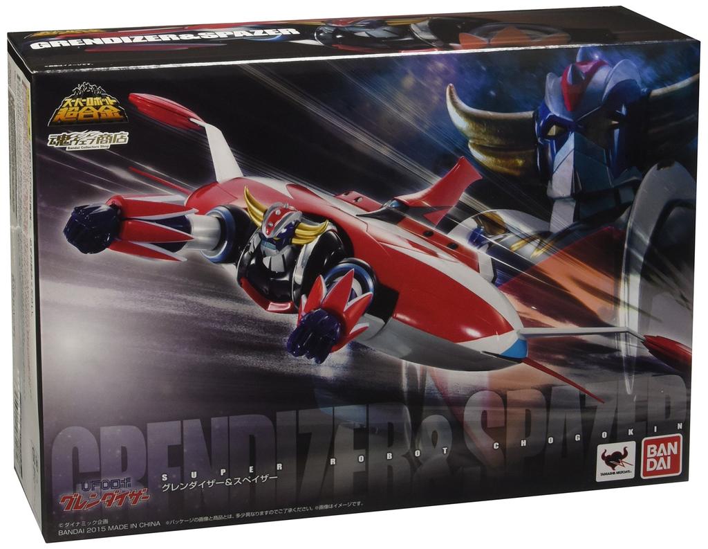Bandai Super Robot Chogokin Grendizer Spazer Web & (Tamashii Exclusive)