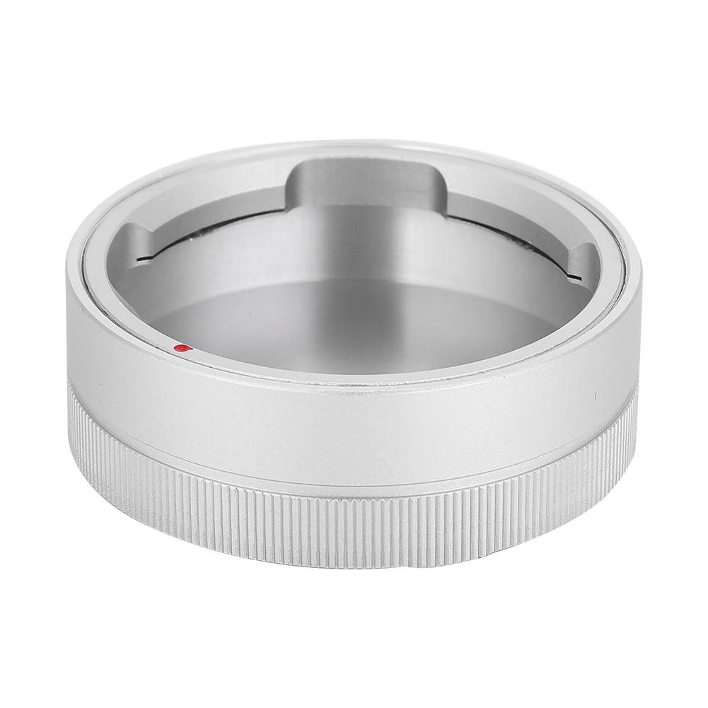 Professional Metal Rear Lens Cap for LEICA M Mount Camera Lenses Photography Accessory Silver
