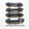 Door Handle Cover Trim Fit for Kia Forte Cerato K3 BD 2019 2020 2021 GT ABS Plastic Imitation Carbon FiberLHD