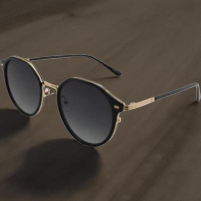 Occhiali da Sole Oversize Bicolore in PVC da Donna e Uomo