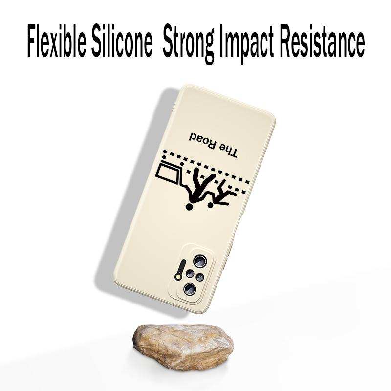 Sign Icon For Xiaomi Redmi Note 11 10 10S 10T 9 9S 9T 8 8T 7 7S 6 5 Pro Max Plus 5G Liquid Silicone Phone Case