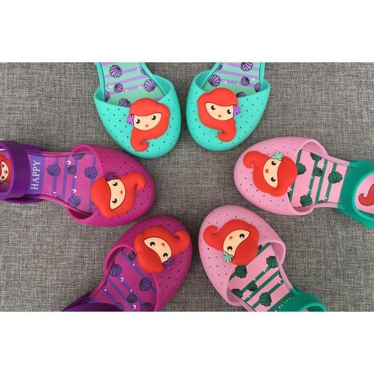 Neue Mini Melissa Meerjungfrauen-Sandalen für Mädchen, Prinzessinnen-Babyschuhe, in US-Größe 813
