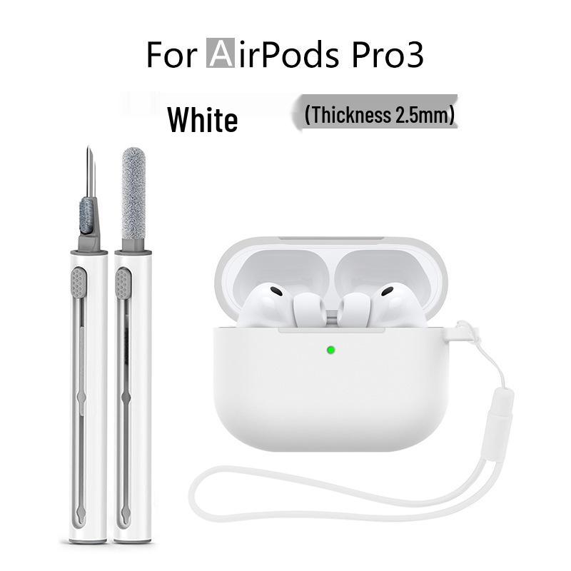 Compatible with Apple AirPods Pro 3 Silicone Protective Case, Bluetooth Earphone Cover