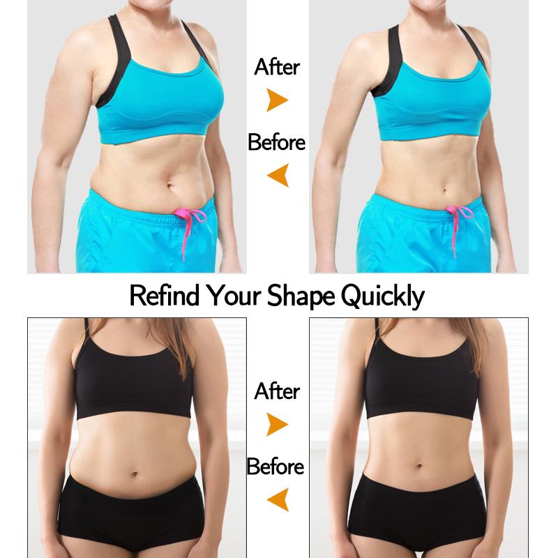 9 Bones Waist Trainer Corset Neoprene Sweat Shapewear Weight Loss Body Shaper Slimming Trimmer Belt