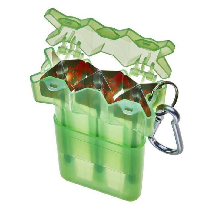 Casemaster nomad Adjudable Flechettes Case Green 36-1000-10