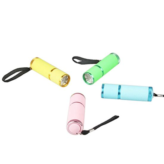 Tragbarer Mini-Nageltrockner mit 9 LEDs, UV-Gel-Nagellack-Härtungslampe, Taschenlampe
