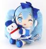 Hatsune Miku Snow Miku Plush Toy 2012 Ver. Fluffy Coat Single Item Normal