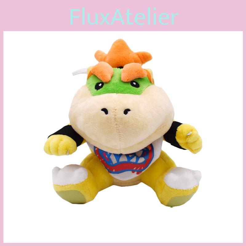 Baby Bowser Jr 7" Plush Super Mario Bros Little Buddy Toy Stuffed Koopa Doll