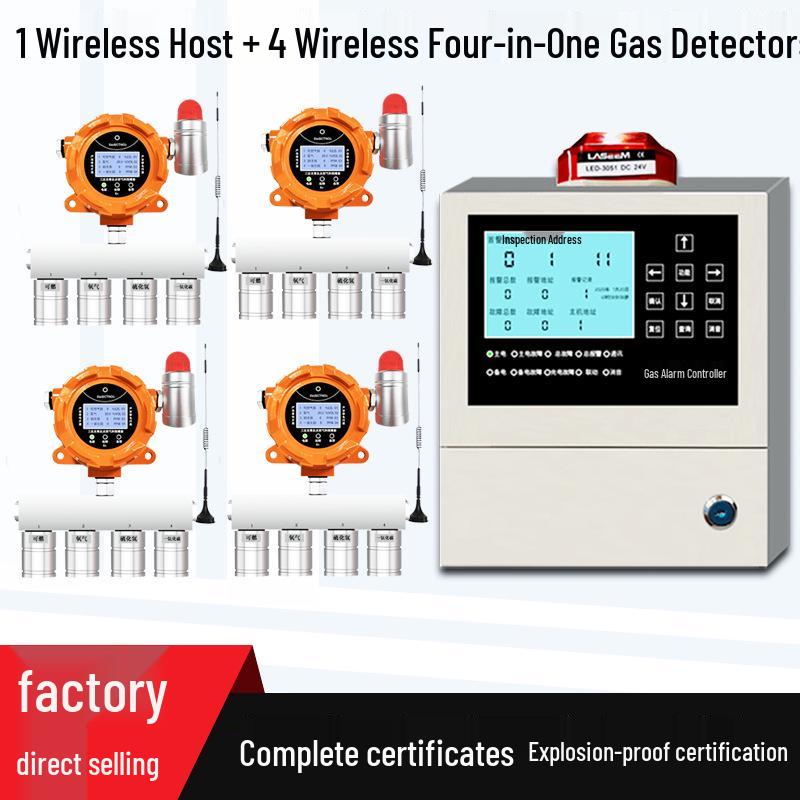 Explosion-Proof 24/7 Gas Detector and Analyzer