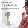 Portable Silent Mini USB Desktop Fan - Compact Brushless Personal Electric Fan for Dorms