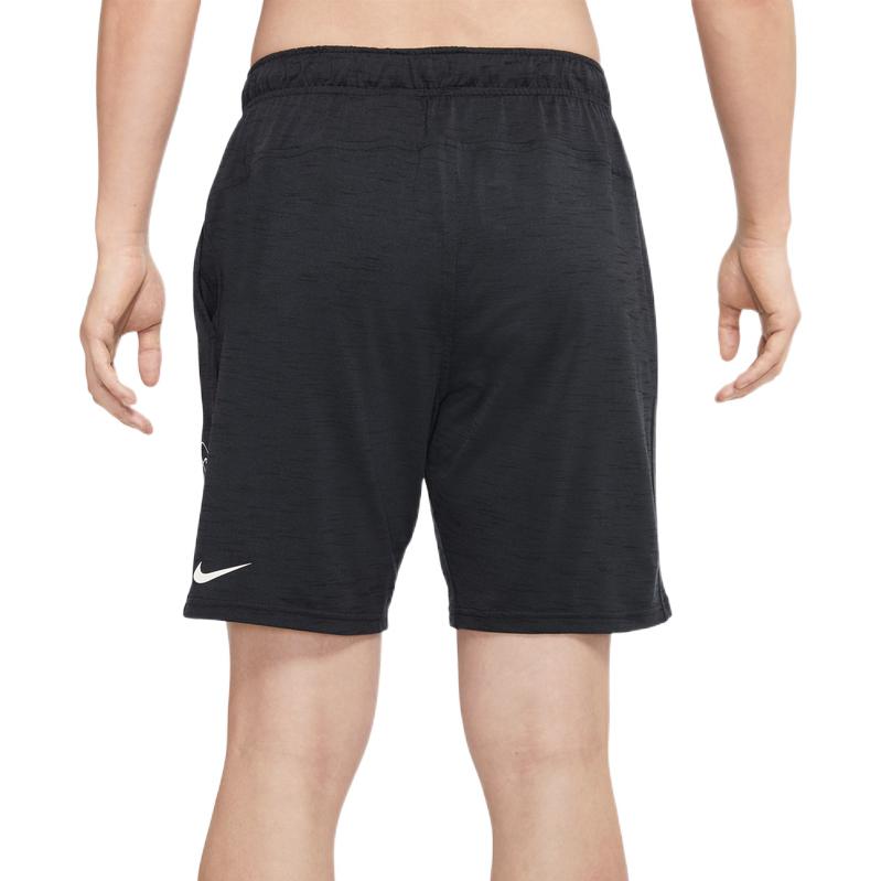 Nike Quick-Dry Solid Geometric Pattern Eco-Friendly Sports Shorts Men Bottoms Black DM8145-045
