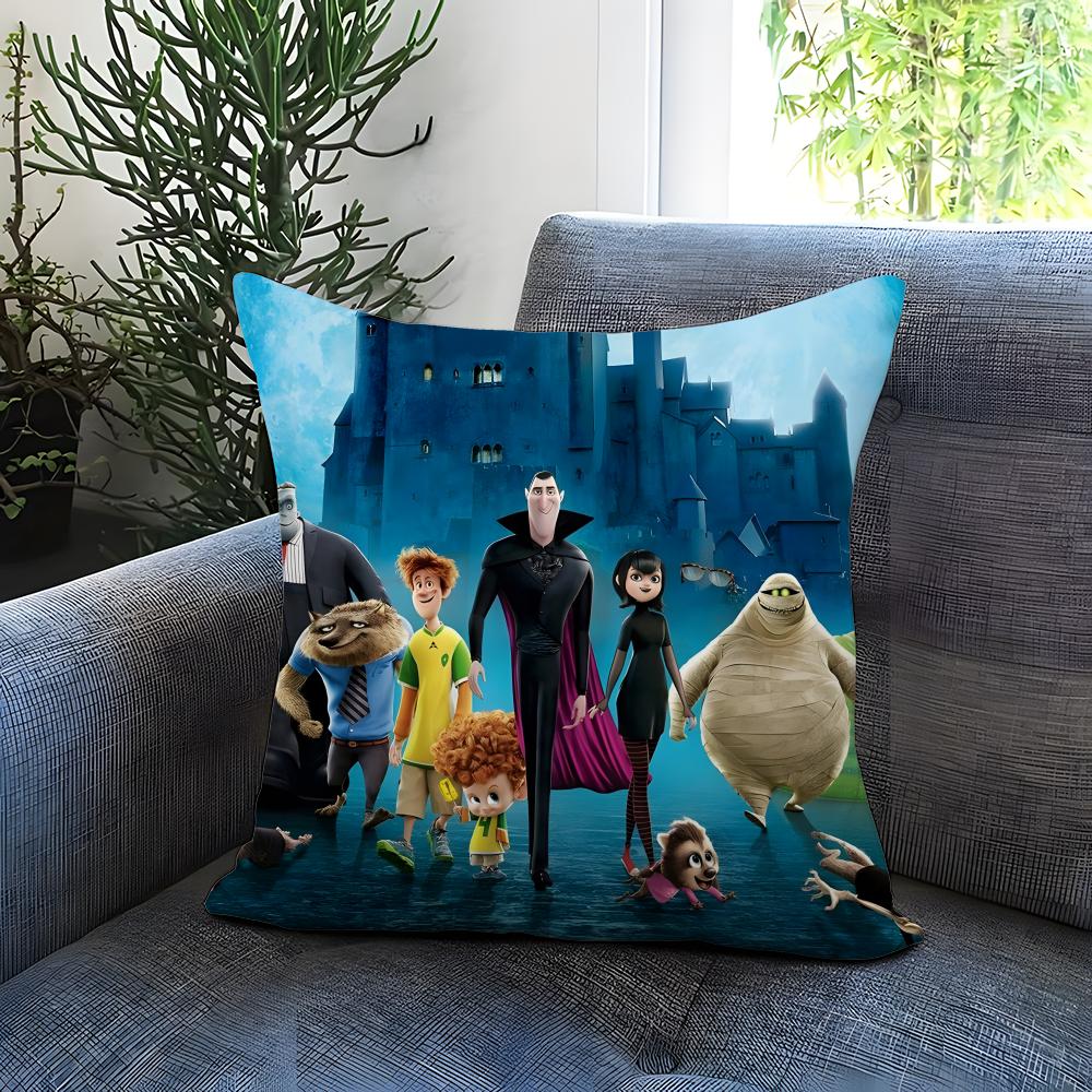 HHHotel TTransylvaniaS Cushion Cover Comfortable Reversible Pillow Cover Ideal for Car Sofa Bedroom & Beyond